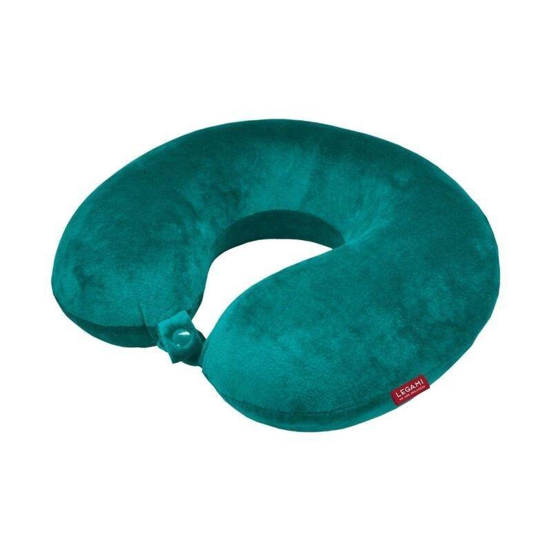 Legami Memory Foam Travel Pillow - Turquoise, , large image number 0