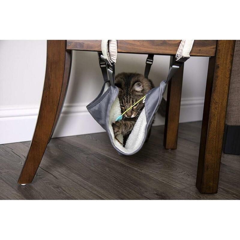 SMARTYKAT - Smartykat Happy Hammock Portable Plush Cat Hangout