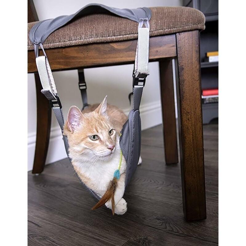 SMARTYKAT - Smartykat Happy Hammock Portable Plush Cat Hangout