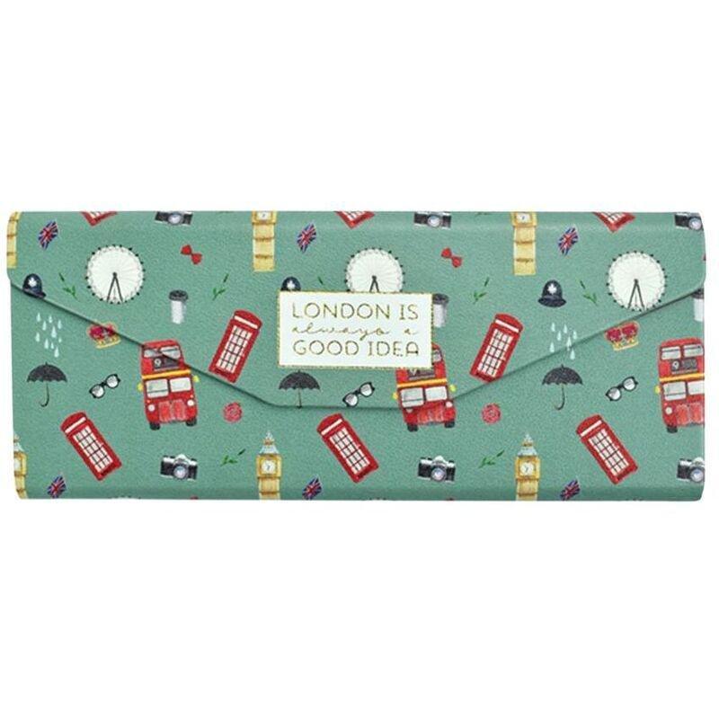 Legami Mini Foldable Glasses Case - London, , large image number 0