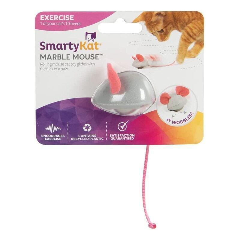 Smartykat Marble Mouse Rolling Ball Cat Toy, , large image number 0