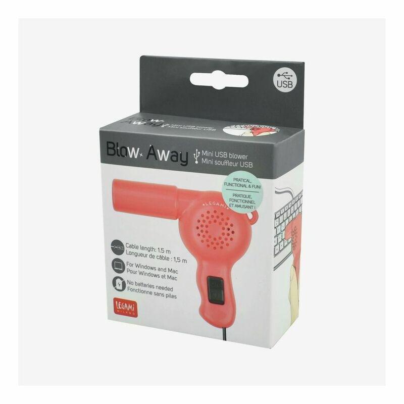 Legami Blow Away - Mini USB Blower Hair Dryer Shaped, , large image number 2
