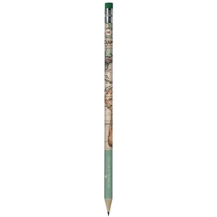 Legami I Used To Be A Newspaper Recycled Paper Pencil Map, , medium