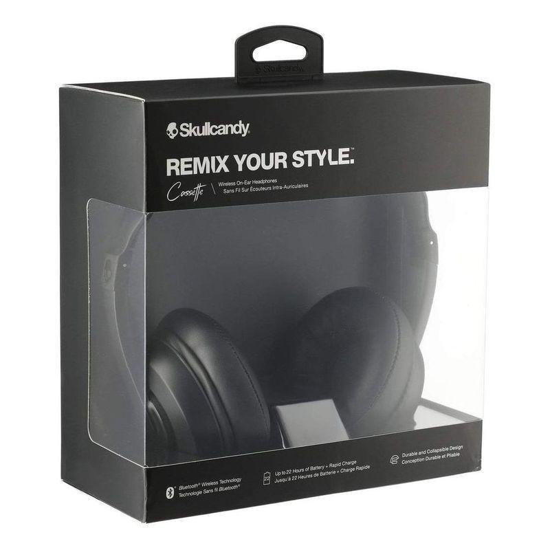 Skullcandy Cassette Wireless Black On-Ear Headphones, , large image number 3