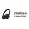 SKULLCANDY - Skullcandy Cassette Wireless Black On-Ear Headphones