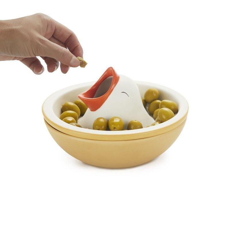 Balvi Hungry Bird Ceramic Snack Tray, , large image number 3