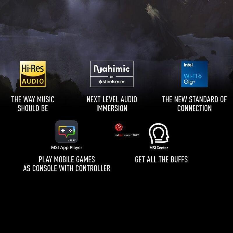 MSI Thin GF63 12VE Gaming Laptop Intel Core i5-12450H/8GB/512SSD/NVIDIA GeForce RTX 4050 6GB/15.6-inch FHD/144hz/Windows 11 Home - Black, , large image number 6