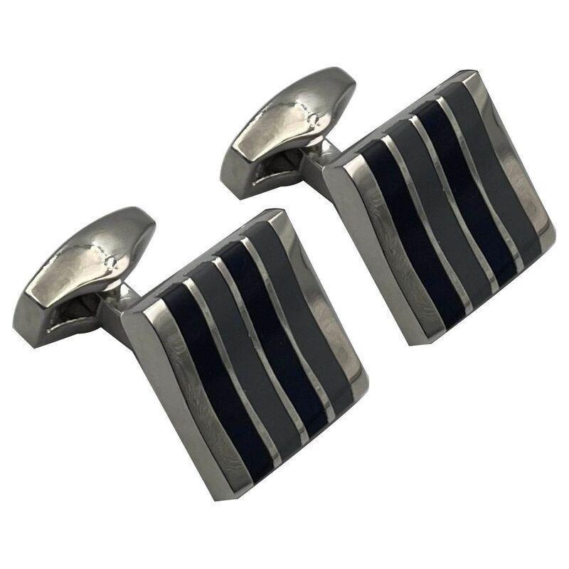Alvarino Stainless Steel Cufflinks - ALV-CUF218, , large image number 0