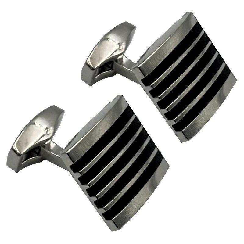 Alvarino Stainless Steel Cufflinks - ALV-CUF217, , large image number 0