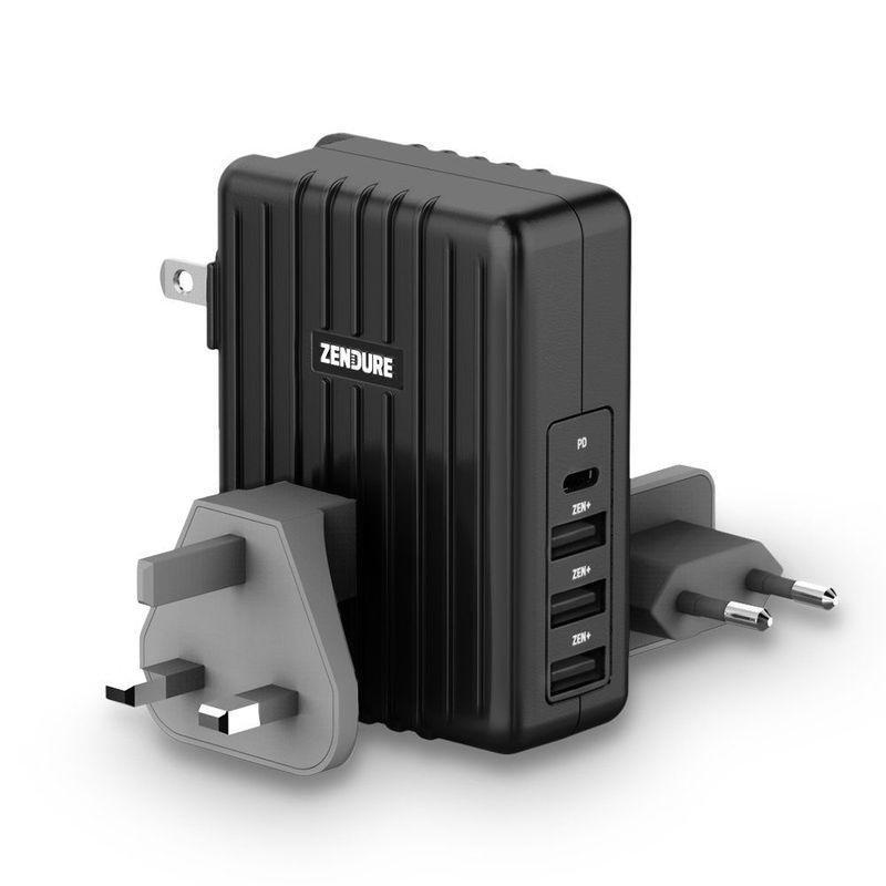 Zendure A Series 4 Port 30W PD Wall Charger-Black, , large image number 0