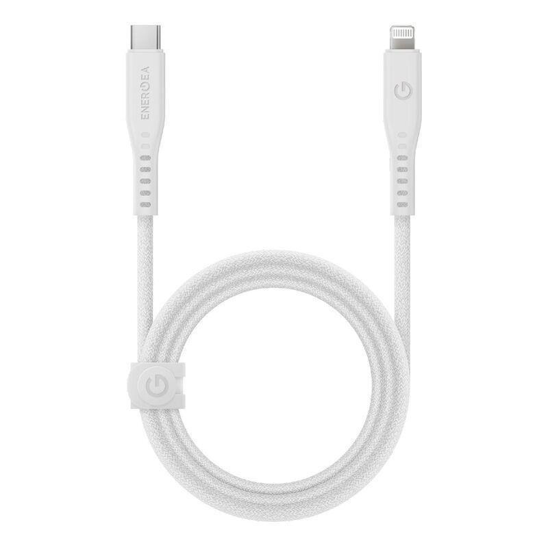 Energea Flow Lightning to USB-C Cable 1.5m - White, , large image number 0