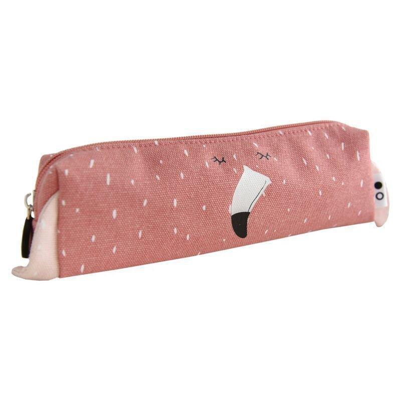 Trixie Mrs. Flamingo Long Pencil Case Pink, , large image number 0