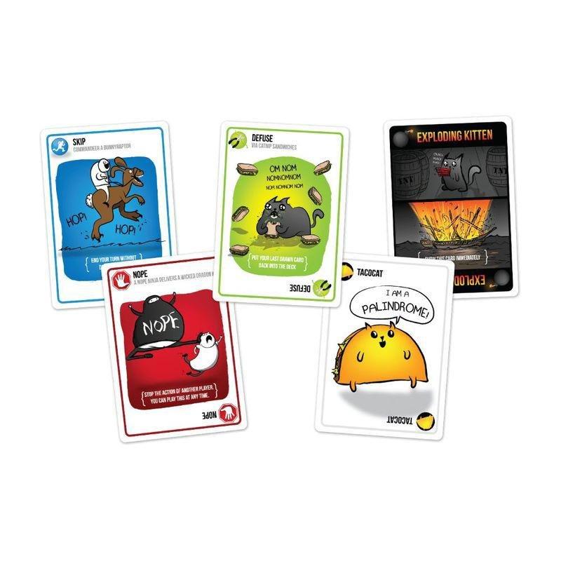 Exploding Kittens Board game Ar/En, , large image number 1