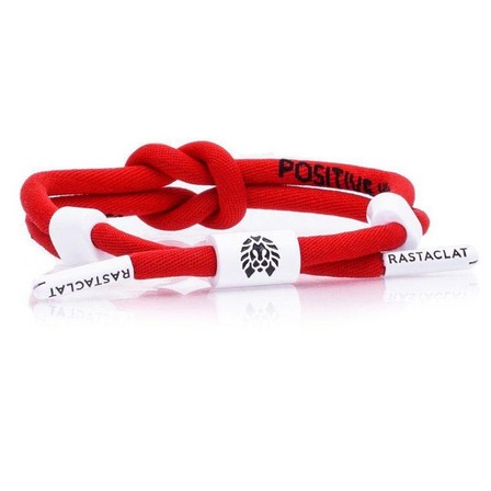 RASTACLAT - Rastaclat Red Knotted Mens Bracelet Red/White