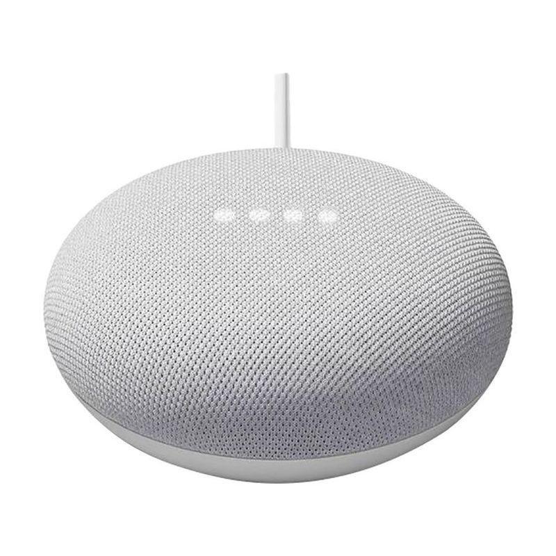 Google Nest Mini Smart Speaker Chalk (2nd Gen), , large image number 0
