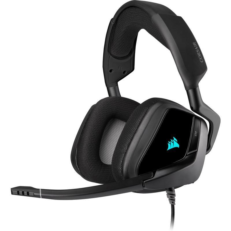 Corsair Void RGB Elite Carbon Wired Stereo Gaming Headset, , large image number 0