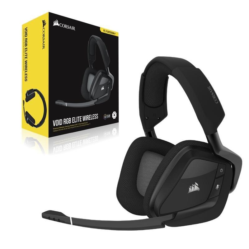 Corsair Void RGB Elite Wireless Carbon Stereo Gaming Headset, , large image number 3