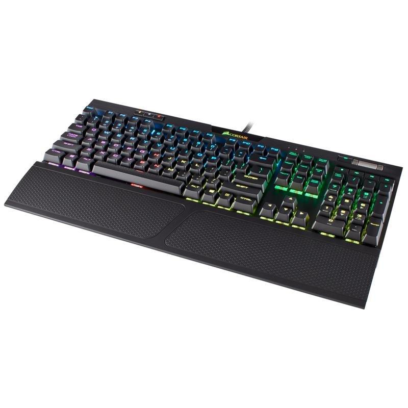 Corsair K70 RGB Mk.2 Rapidfire Black/RGB LED/Cherry MX Speed Mechanical Gaming Keyboard, , large image number 4