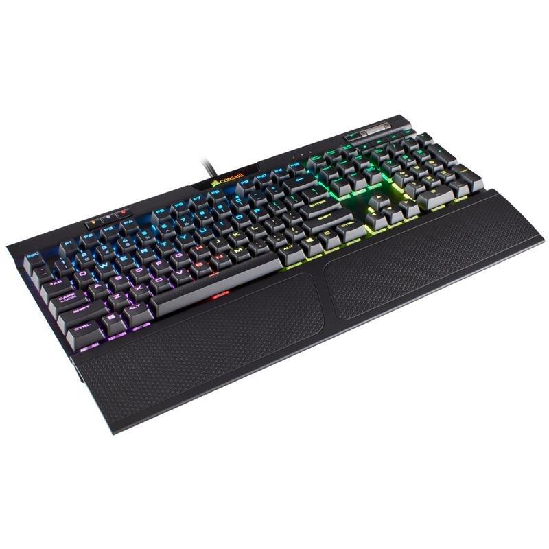 Corsair K70 RGB Mk.2 Rapidfire Black/RGB LED/Cherry MX Speed Mechanical Gaming Keyboard, , large image number 5