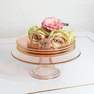 CRISTINE RE - Cristina Re Classique Rose Glass Cake Stand