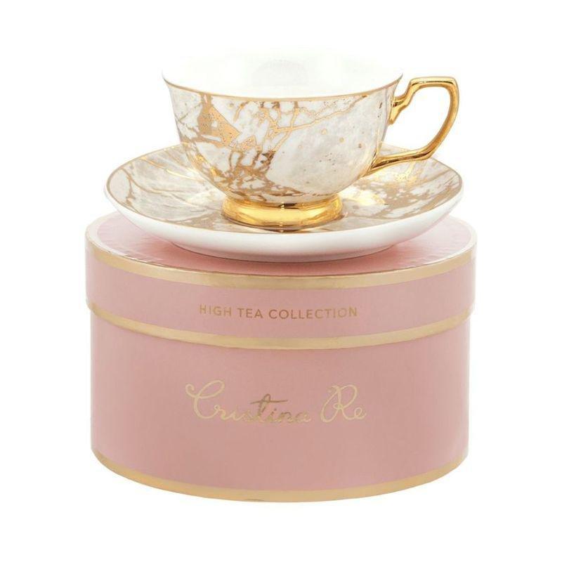 Cristina Re White Celestite Teacup, , large image number 1