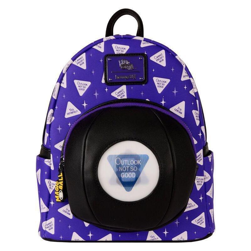 Loungefly Leather Mattel Magic 8 Ball Mini Backpack, , medium