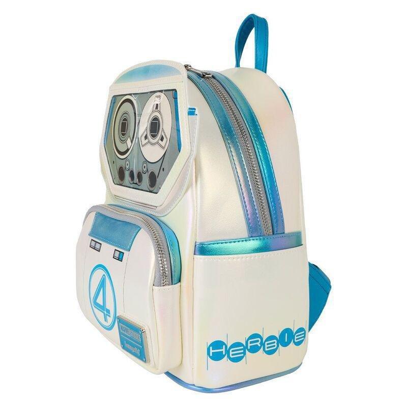 Loungefly Leather Marvel Fantastic 4 Blue Moon Mini Backpack, , large image number 0