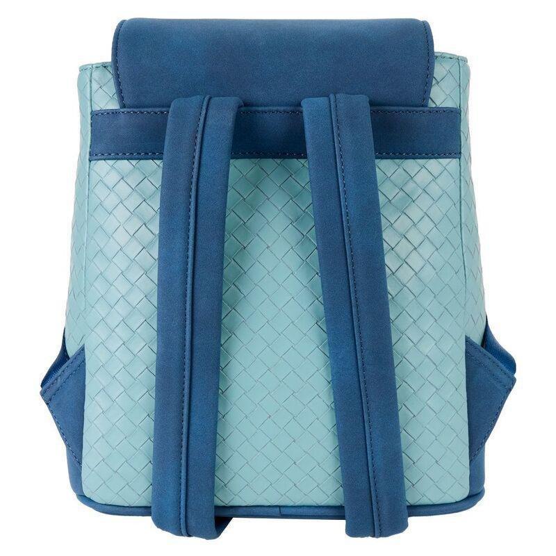 Loungefly Leather Disney Stitch Quiet Fandom Mini Backpack, , medium