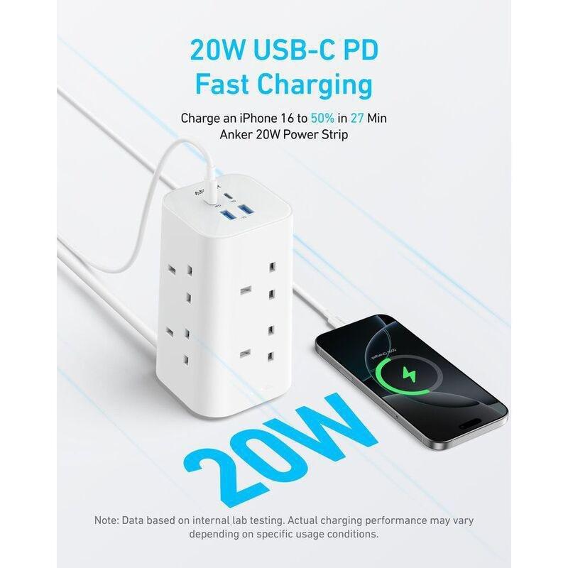 Anker USB 12-In-1 Power Strip, , large image number 0