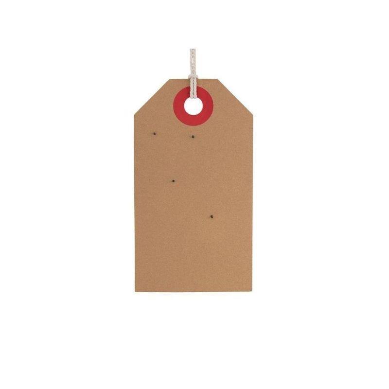 Present Time Memo Board Tag Cork Pink & Red, , large image number 0