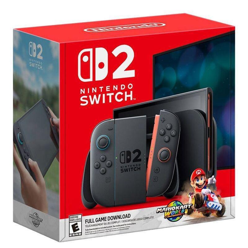 Nintendo Switch 2 Joy-Con Console Bundle With Mario Kart World (MCY), , medium