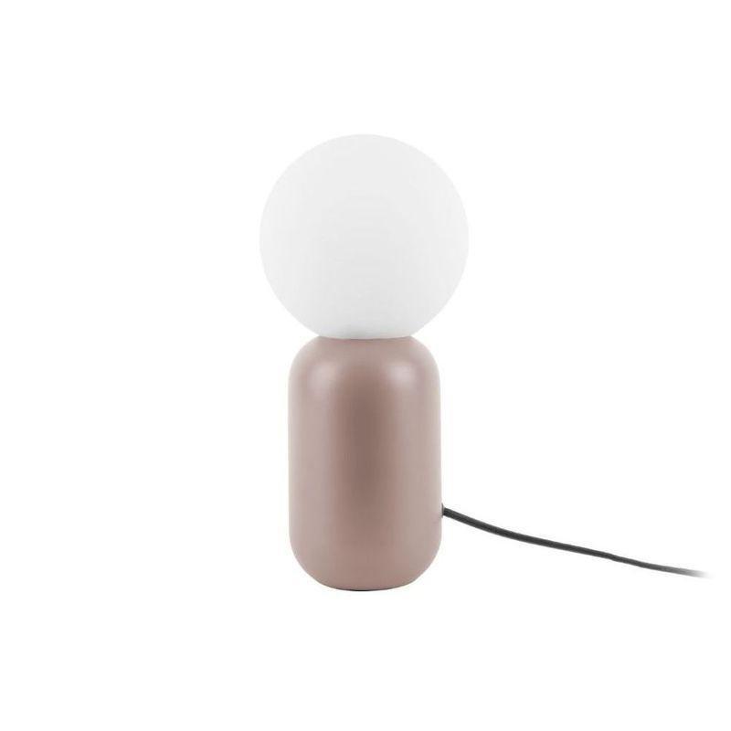 Leitmotiv Table Lamp Gala Faded Pink with Glass Ball, , large image number 0