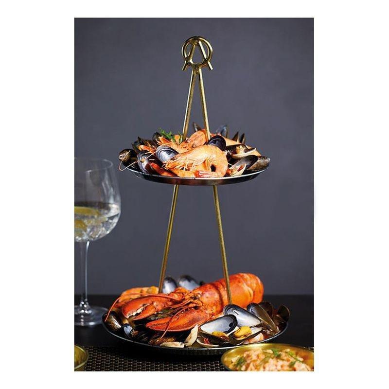 Kitchencraft Artesa 2-Tier Serving Stand, , large image number 1
