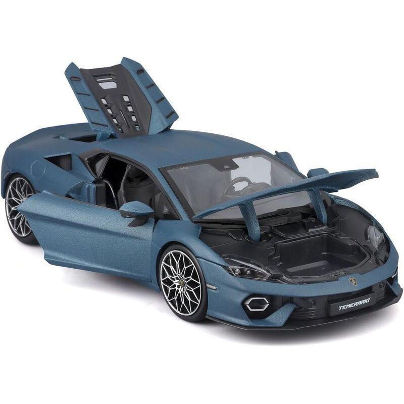 Bburago Lamborghini Temerario 1.18 Scale Die-Cast Car - Blue, , medium