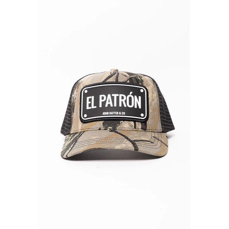 John Hatter Rubber Patch El Patron Camo/Black Trucker Cap, , large image number 0
