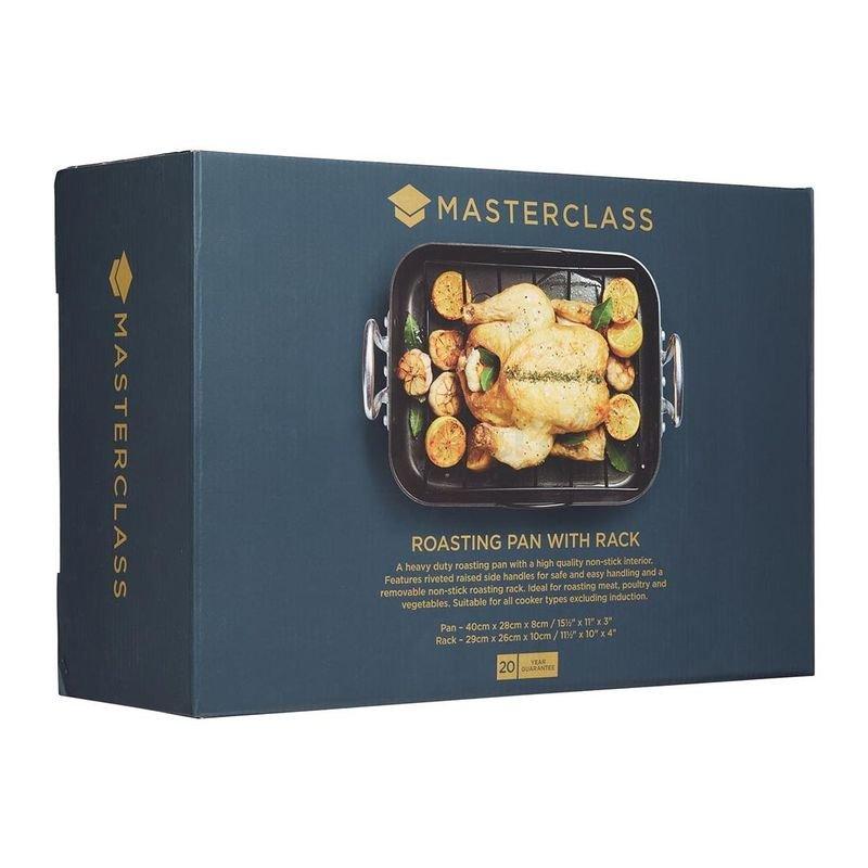 Kitchencraft Masterclass Non-Stick Premium Roasting Set, , large image number 1
