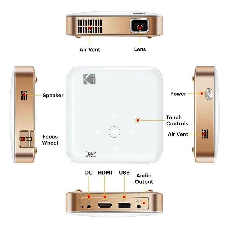 Kodak Luma 350 Portable Smart Projector, , large image number 1