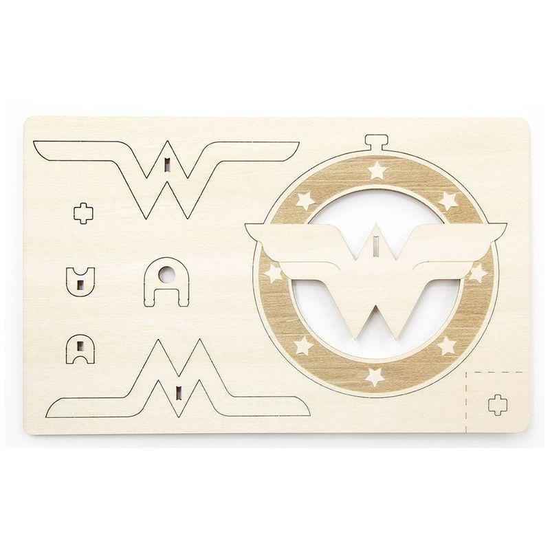 Incredibuilds Emblematics Dc Comics Wonder Woman Logo, , large image number 3