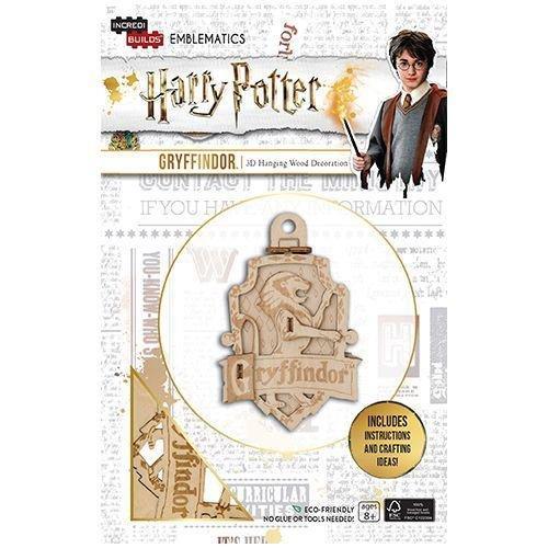 INCREDIBUILDS Incredibuilds Emblematics Harry Potter Gryffindor ...