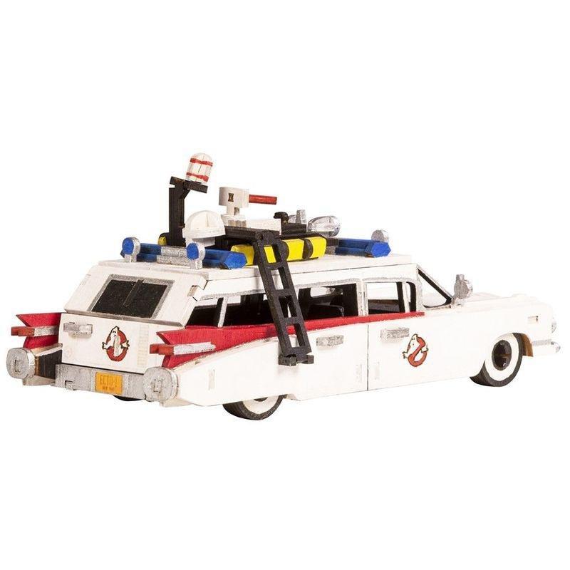 Incredibuilds Ghostbusters Ectomobile Book And 3D Wood Model, , large image number 4