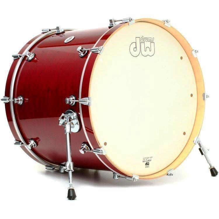 DW Drum Set Design Series 5-piece Shell Pack - Cherry Stain (Cymbals & Hardware Not Included), , large image number 1
