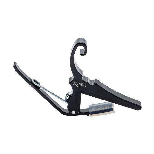 Kyser Classical Guitars Quick-Change Capo - Black, , medium