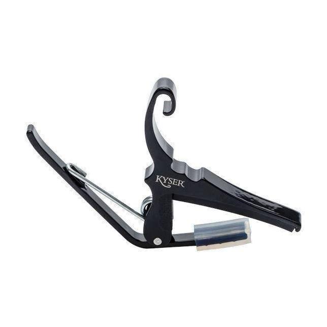 Kyser Acoustic 6 Strings Quick-Change Capo - Black, , medium