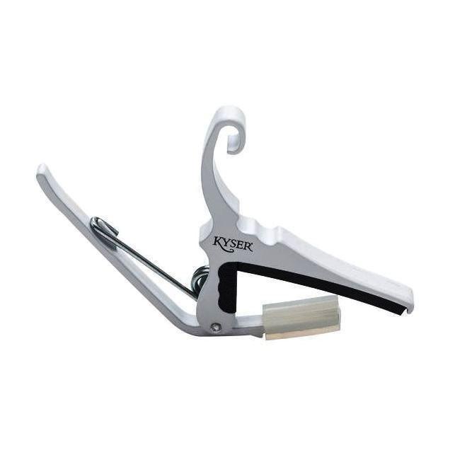 Kyser Classical Guitars Quick-Change Capo - White, , medium