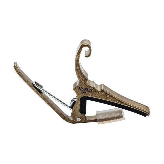 Kyser Acoustic 6 Strings Quick-Change Capo - Gold, , medium