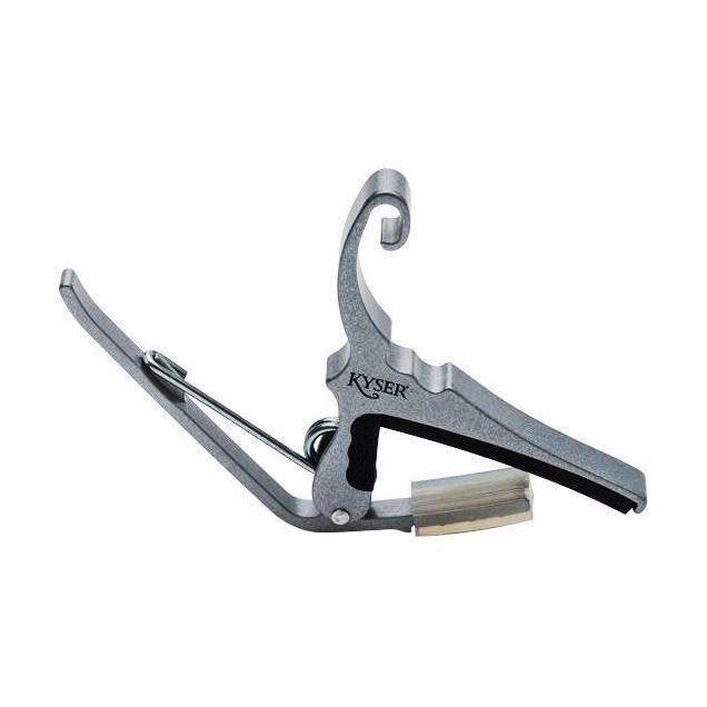 Kyser Acoustic 6 Strings Quick-Change Capo - Silver, , large image number 0