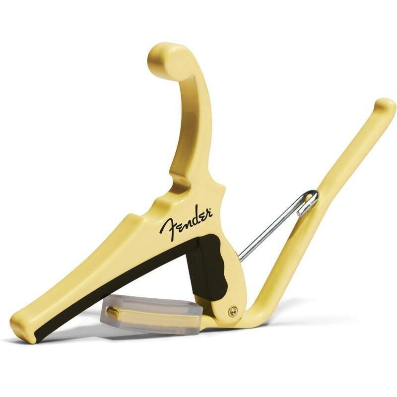 Fender x Kyser Quick-Change Electric Guitar Capo - Olympic White, , large image number 2