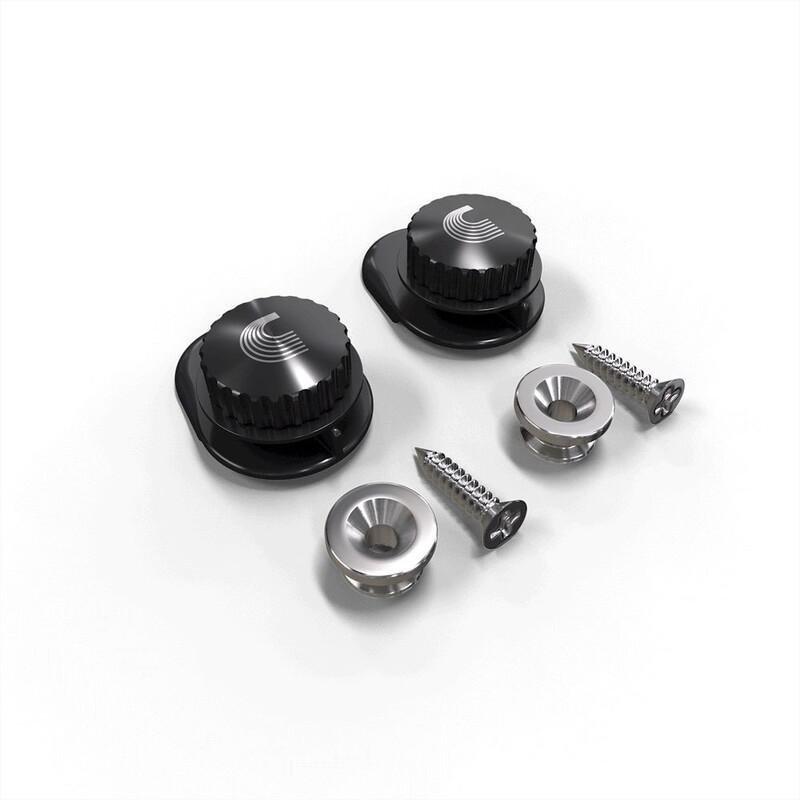 D'Addario Universal Strap Lock System - Nickel, , large image number 1
