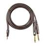 D'Addario 1/8 Inch to Dual 1/4 Inch Audio Cables - 1.8M
