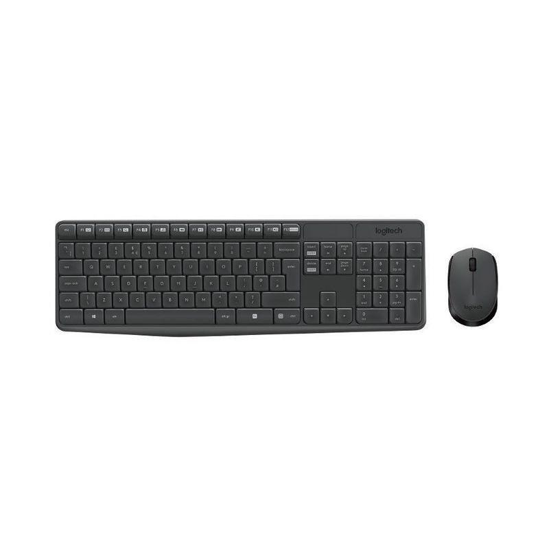 Logitech 920-007927 MK235 Wireless Keyboard + Mouse - Grey, , medium